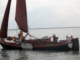 zeilen op ijsselmeer