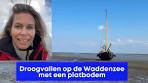 zeilen op waddenzee