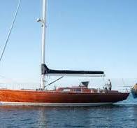 houten zeilboot