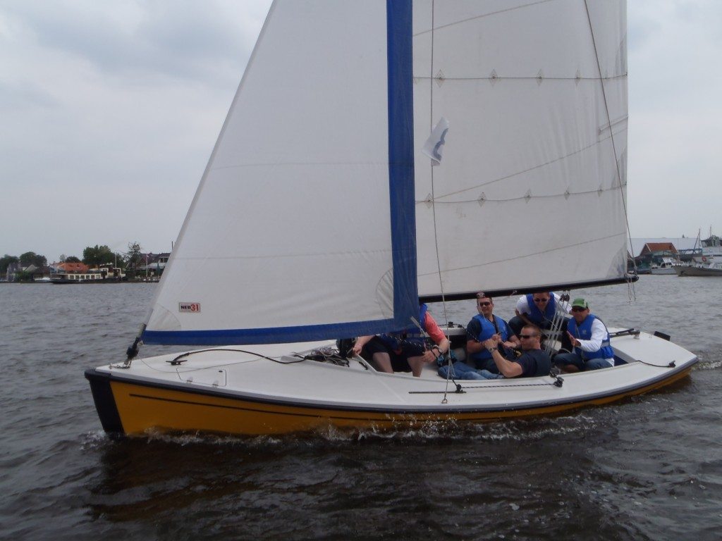 dagje zeilen met familie